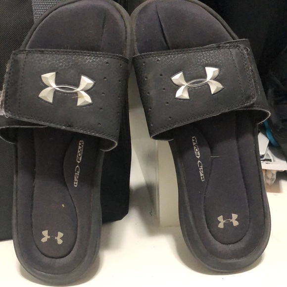 kids under armour slides